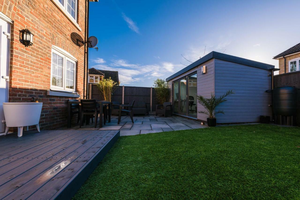 Riverside Stays, Modern House Stays, Shefford, Bedfordshire Экстерьер фото